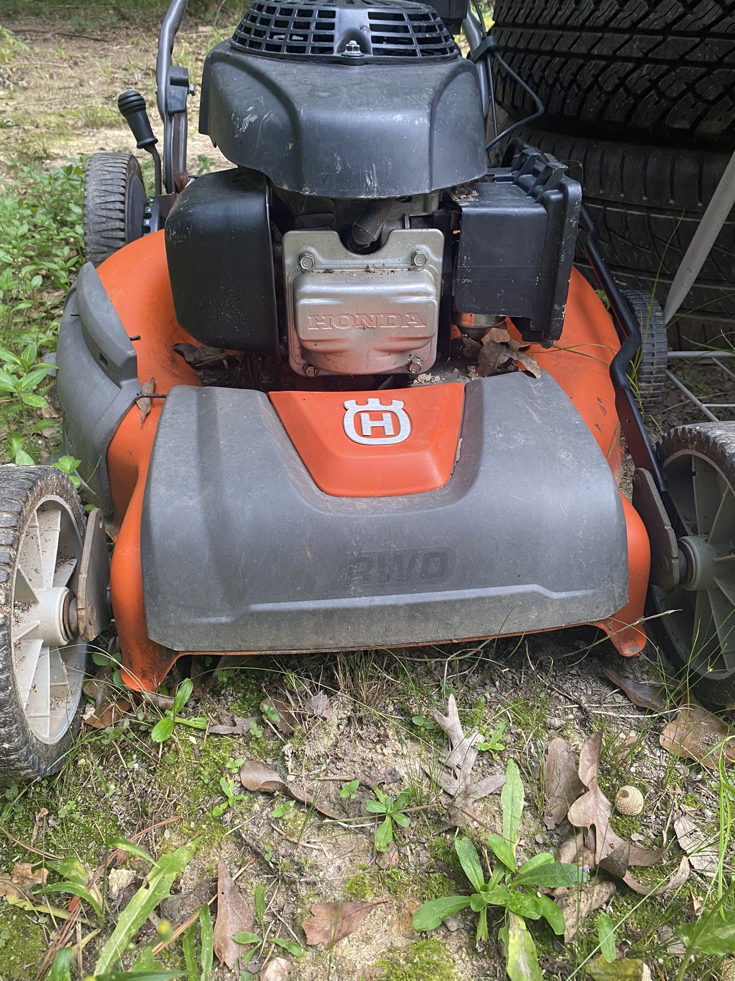 husqvarna rwd push mower