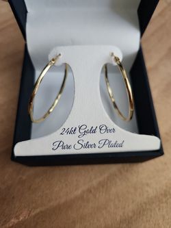 Gold Round HOOPS