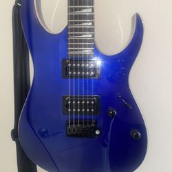 Blue Ibanez Electric Guitar 