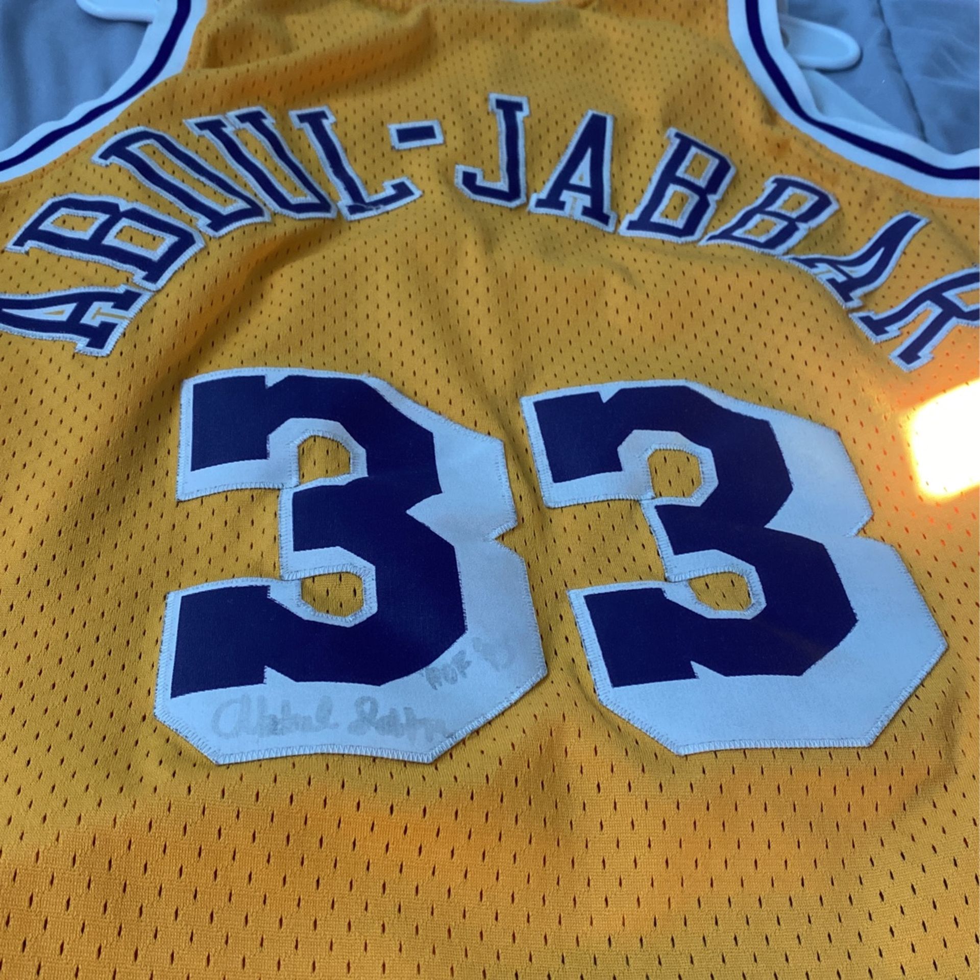 Lakers Signed Jersey