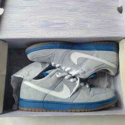 Nike Dunk Pro SB Low Border Blue Size 10 W/ Box 2006