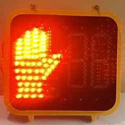 Mccain Retired Traffic Supply Pedestrian Signal Stop Walk Lights Timer Crosswalk