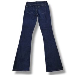 Gap Jeans Size 25 /0r W27 x L32.5 Gap 1969 Sexy Boot Jeans Stretch Blue  Denim Pants Women's Jeans Low Rise Jeans Measurements In Description for