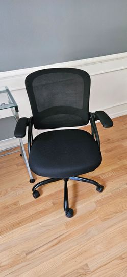 Great Glass Office Desk and Chair