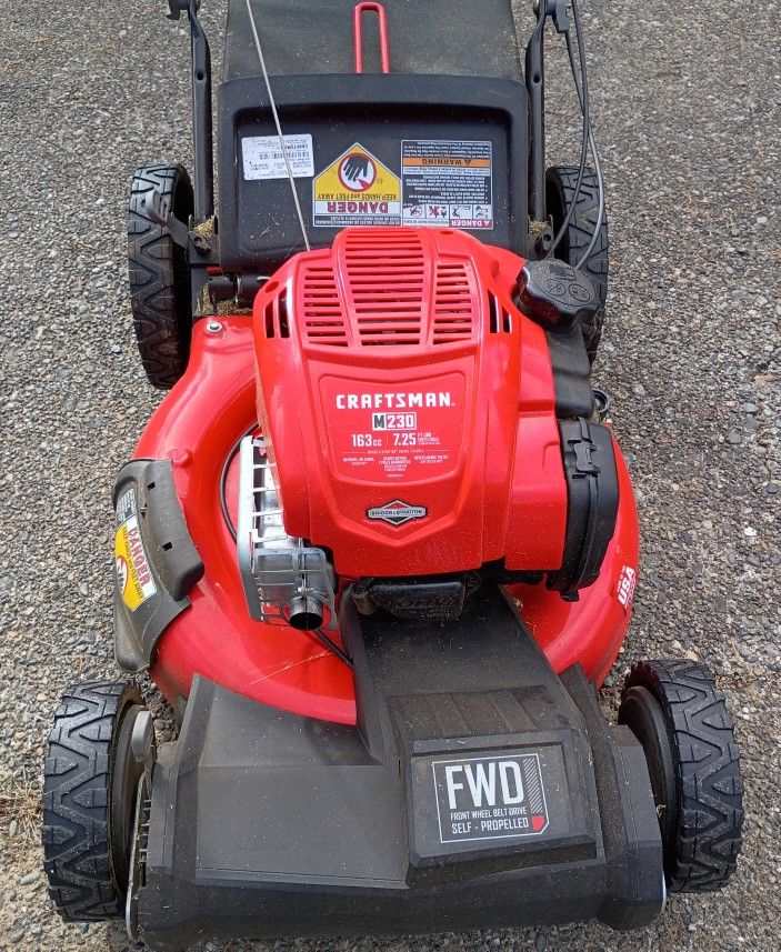 Craftsman M230 Lawnmower, Like New