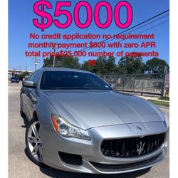 2015 Maserati No Credit Application No Requirement