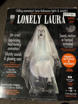 Lonely Laura Halloween prop