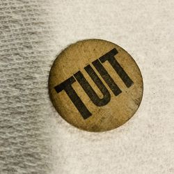 *ROUND TUIT* ADVERTISING WOODEN TOKEN - $2