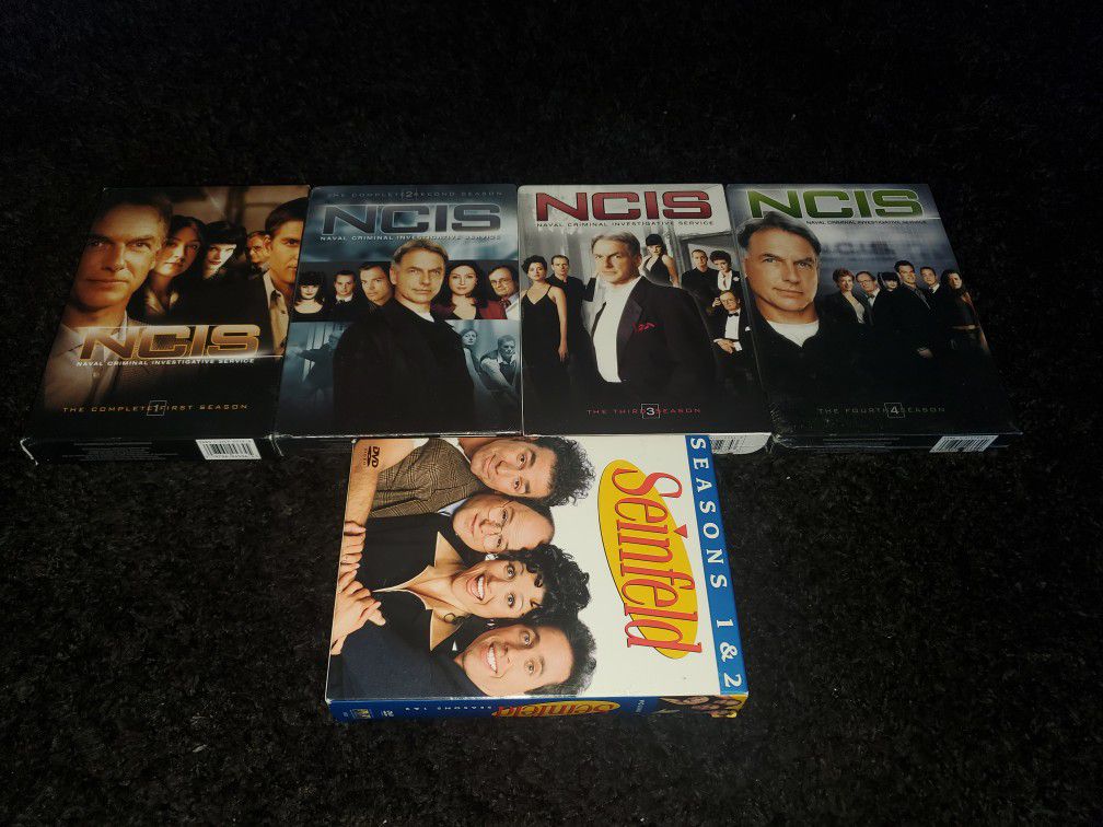 NCIS Season 1-4    Seinfeld Season 1-2