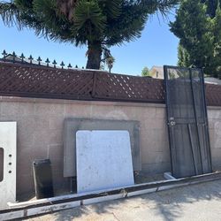 Scrap Metal In The Alley Between Cadillac And Garry Ave north Of Aliso Pomona 