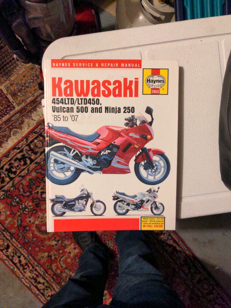 Haynes Manual: Kawasaki Ninja, Vulcan, LTD