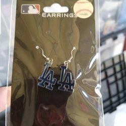 Los Angeles Dodgers~earrings ~ $ 10 Each