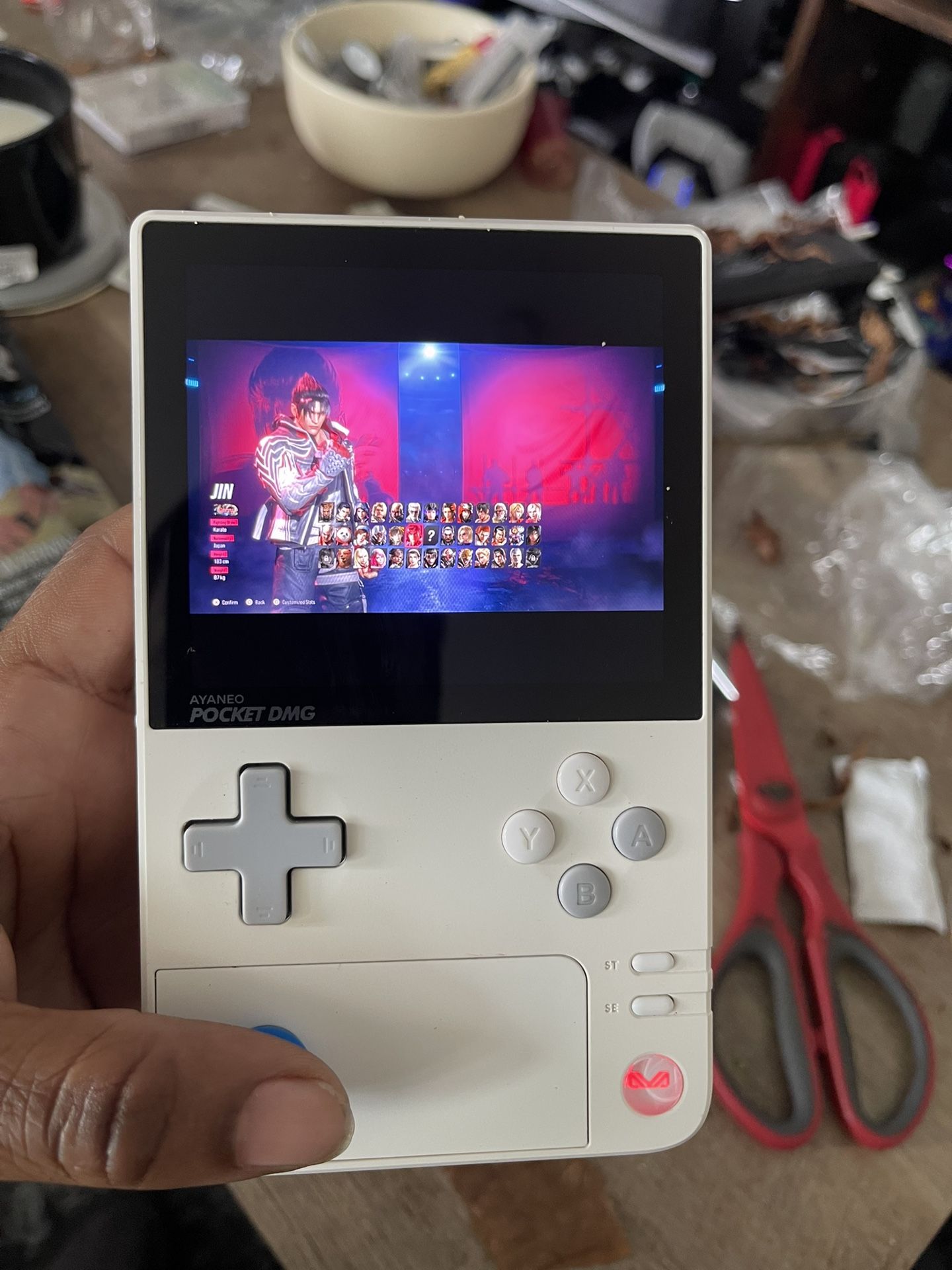 Ayaneo Pocket Dmg 128gb 8gb Ram Comes With A 2tb Micro Ssd Card Inside With Games Controller And Dock 