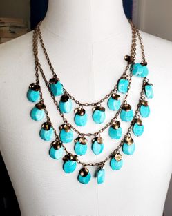 Vintage Women's Layered Necklace. 