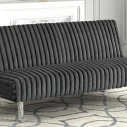 Brand New Grey Adjustable Futon Sofa Sleeper