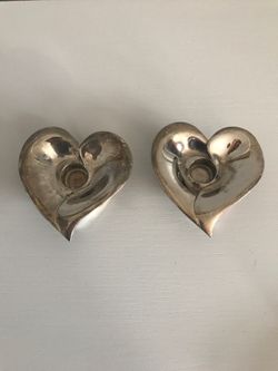 Candelabros de plata antiguos