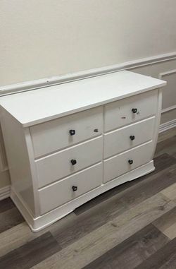 White dresser