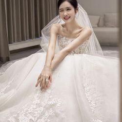 My small size evening gown and wedding dress from last year