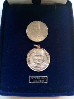 Pope John XXIII Sterling Silver Religious Jewelry