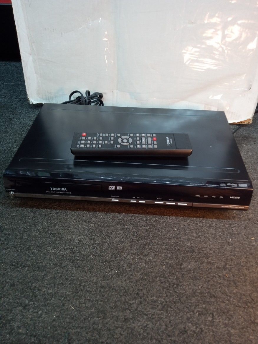 Toshiba DVD video recorder D-R410 / Tested