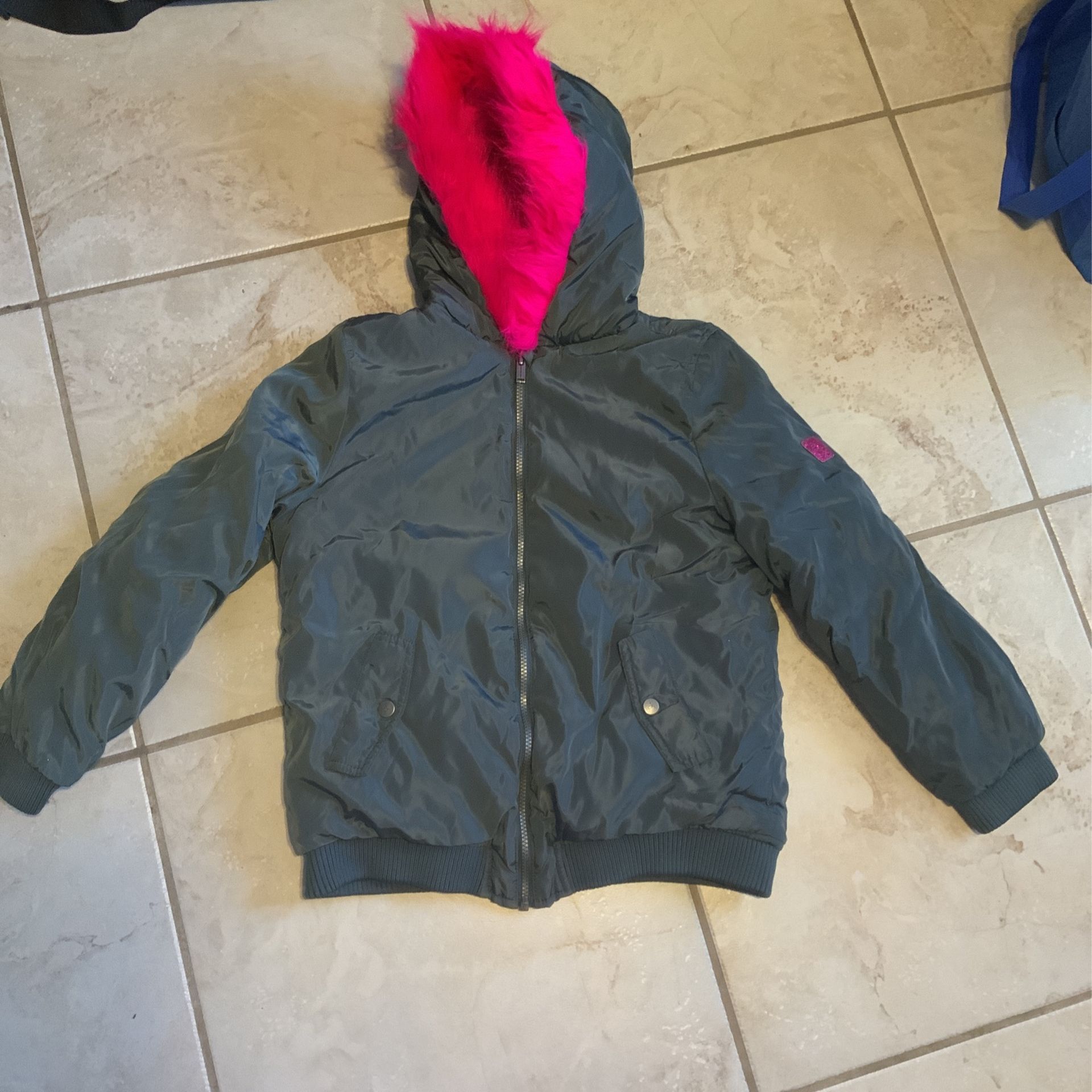 Green Winter Jacket Youth Size 16 NWT