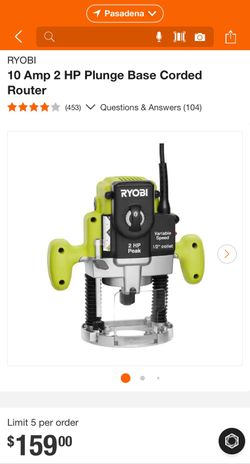 Ryobi Router