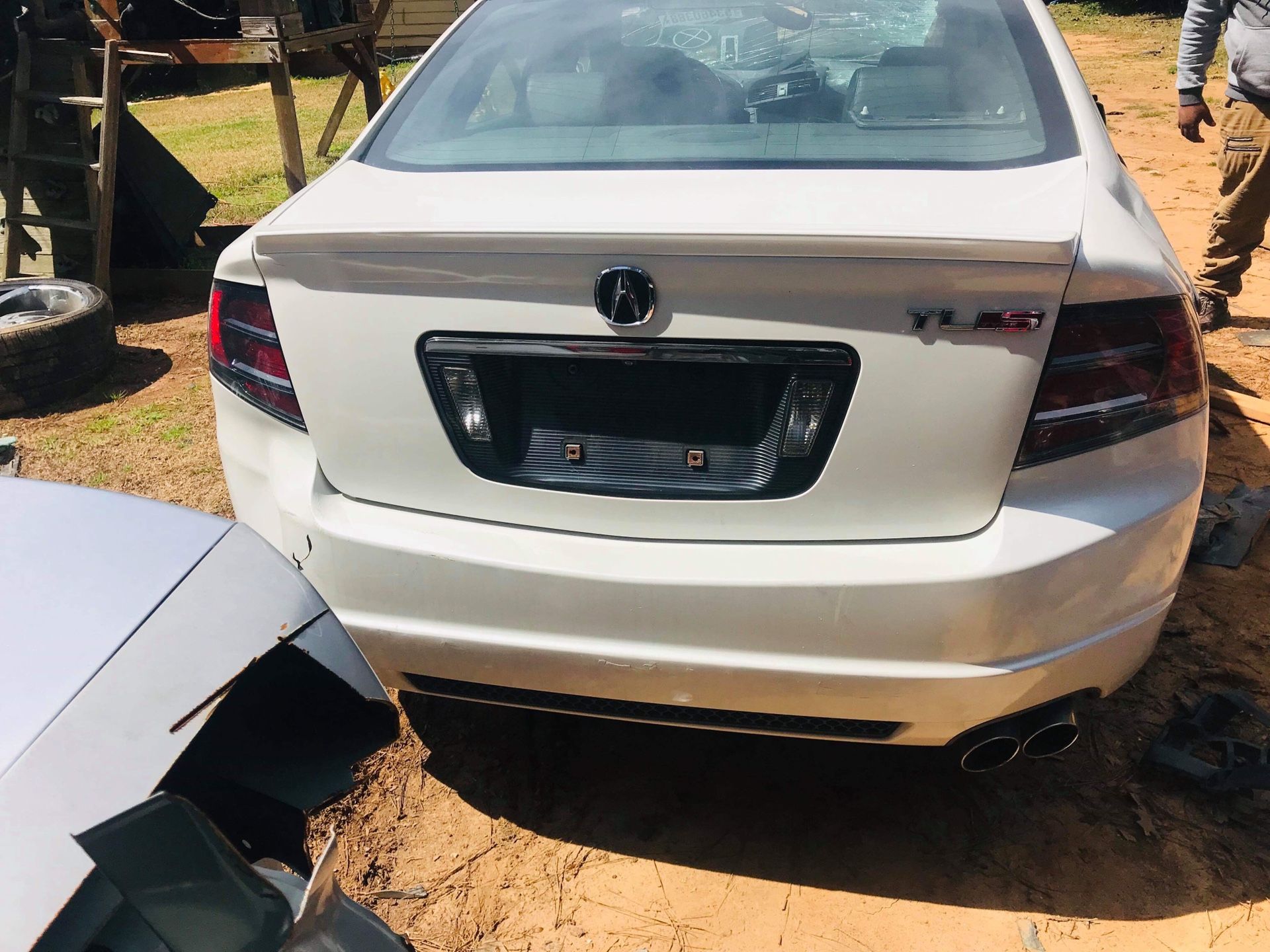 2008 Acura TL type s for parts only