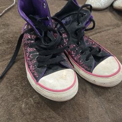 Frozen Converse Shoes Size 12