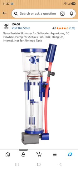 Saltwater IOAOI Nano Protein Skimmer