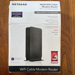 Netgear N600 WiFi Modem Router