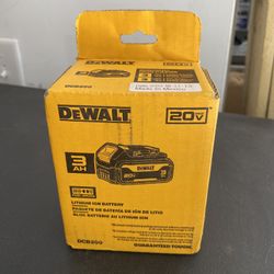 Dewalt 20v 3AH 