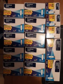 Contour Next Blood Glucose Test Strips 70ct – Lot of 29