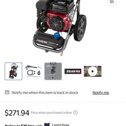 Pressure Washer 3100psi