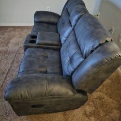 Faux Leather LOVE Seat Recliner 