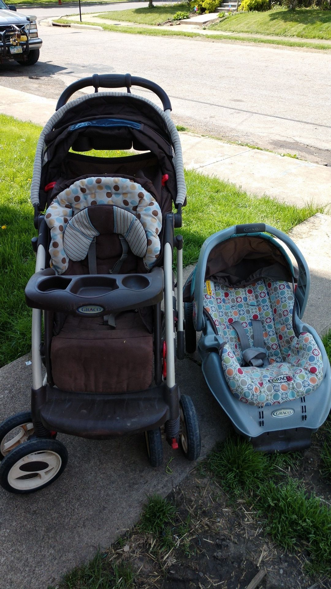 Stroller and car seat