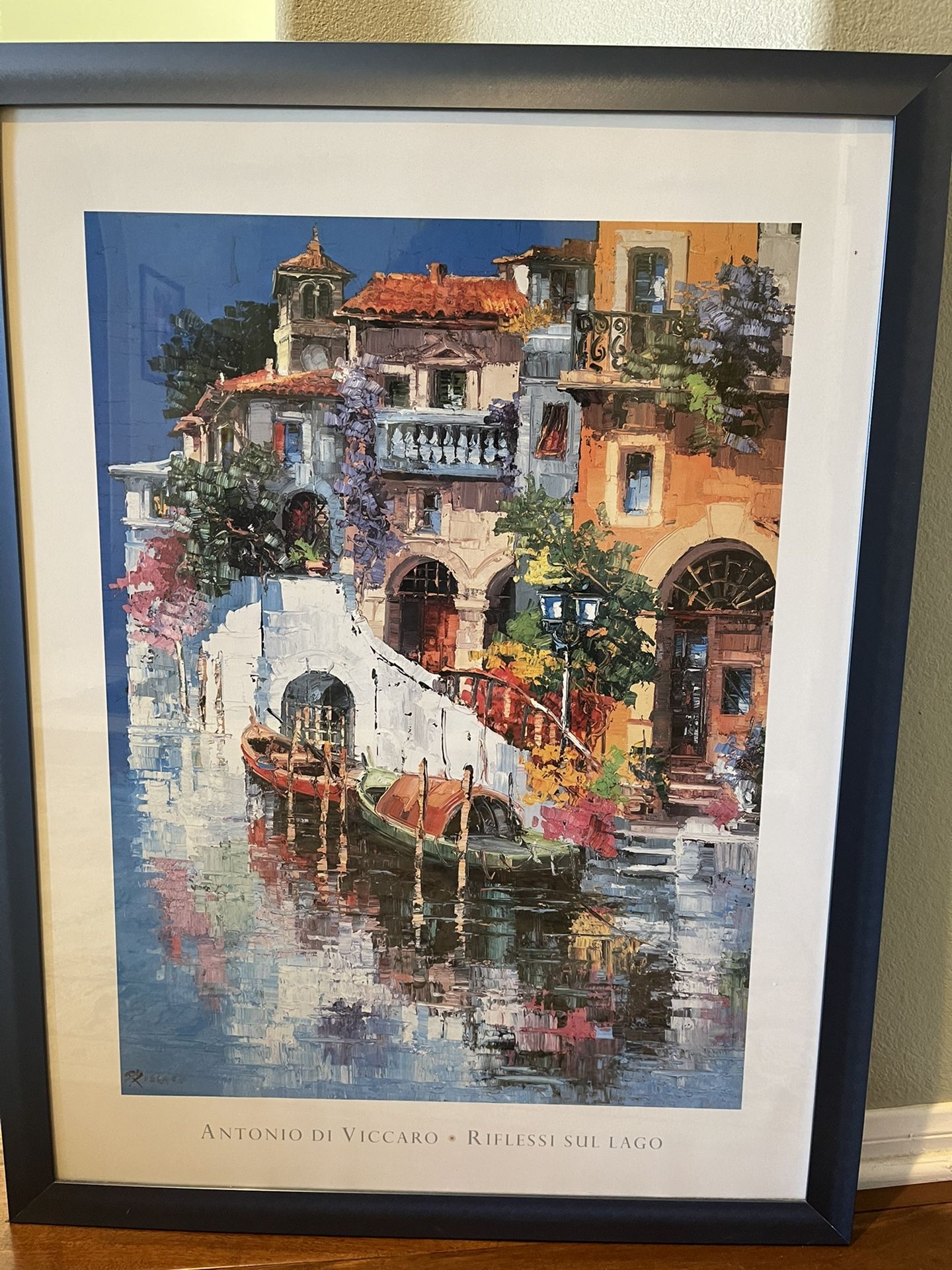 Antonio Di Viccaro Riflessi Sul Lago