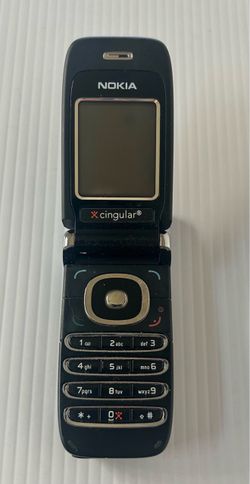 Vintage Nokia 6061 Flip Phone (Cingular) – For Parts / Prop / As-Is Tap See More for All Info