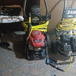 Blackmax. 3300psi  2.4Gpm 400 For Both