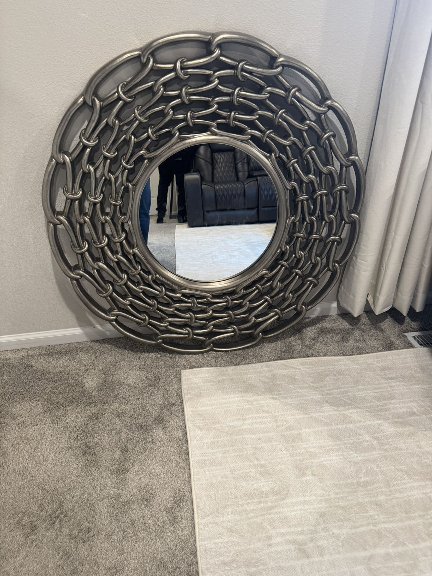 Large Round Mirror