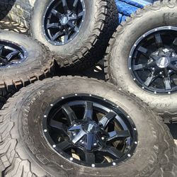 wheels 17x9 tires 35 off road