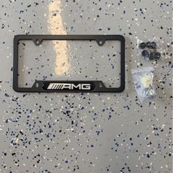 Mercedes AMG Plate Holder 