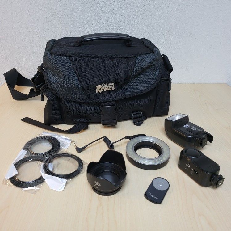Rebel Carry Case with Camera Accessories