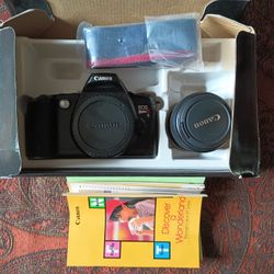 New Canon EOS Rebel XS Andre Agassi Kit Rare, Vintage 