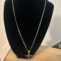 14kt Gold Chain 10kt Pendant 
