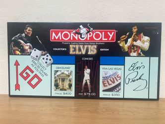 Monopoly Elvis 25th Anniversary Collector's Edition Board Game