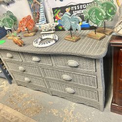 Wicker Dresser 