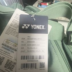 Yonex Bag With 2 Tennis Rackets 