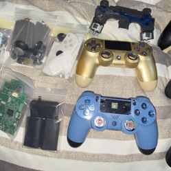 LOT of MIXED Controller parts Circuits Sticks Xbox PS4 Switch OLED (READ DESC)
