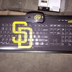 Custom San Diego Padres KeyBoard