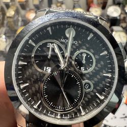 Movado Vizio Carbon Chrono MSRP $1900